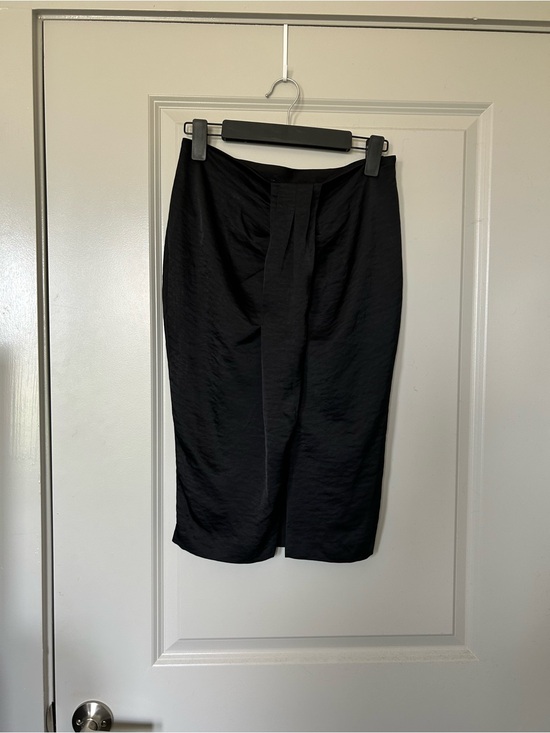 Express Dresses & Skirts - Express Black Pencil Skirt with Front Pleat